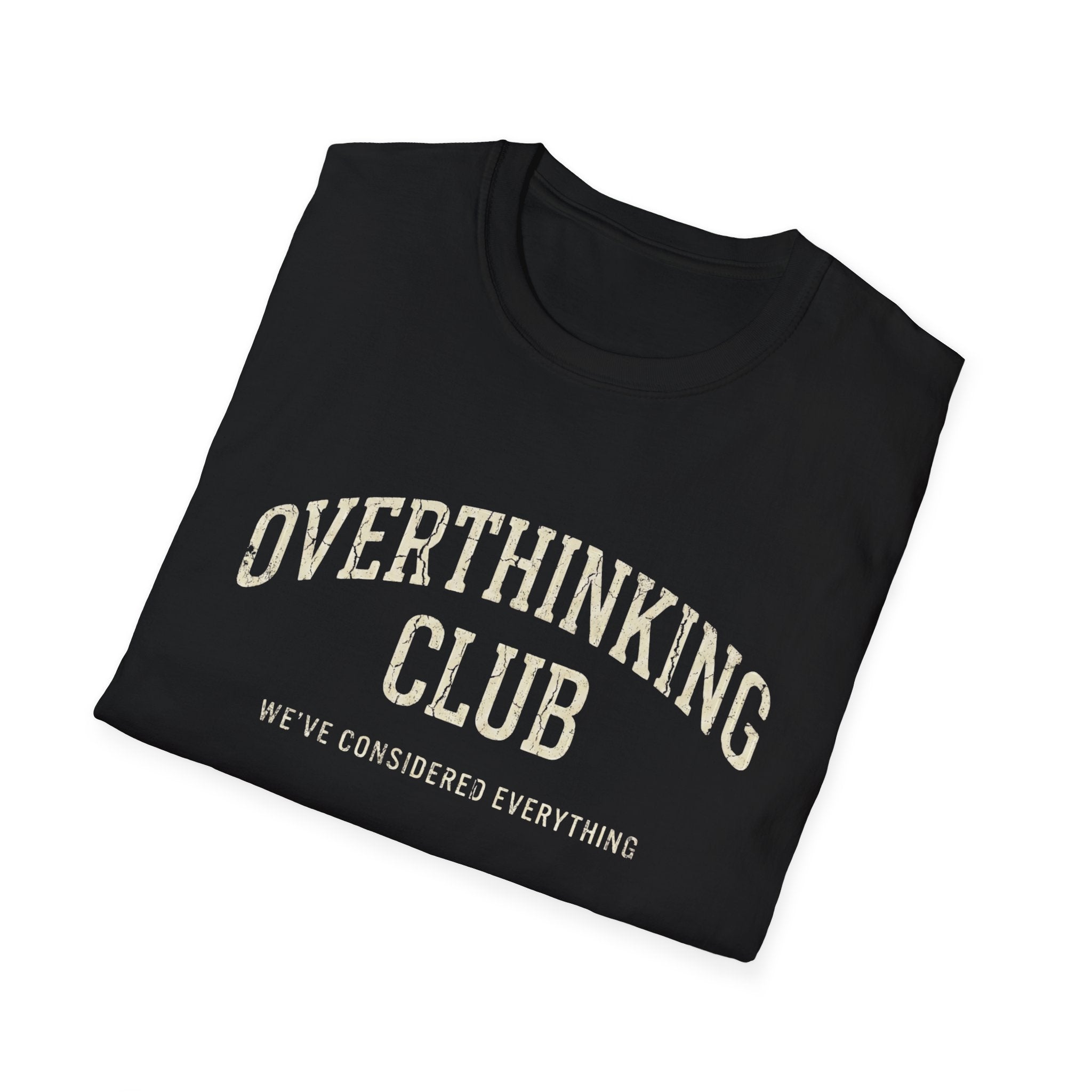 Overthinking Club Distressed T-Shirt
